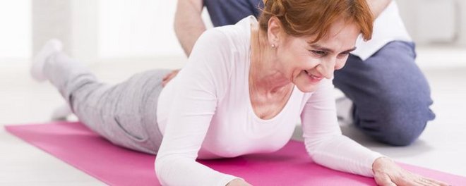 Übungen bei bestehender Facettenarthrose
