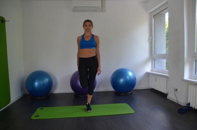 Dehnung vom Quadriceps