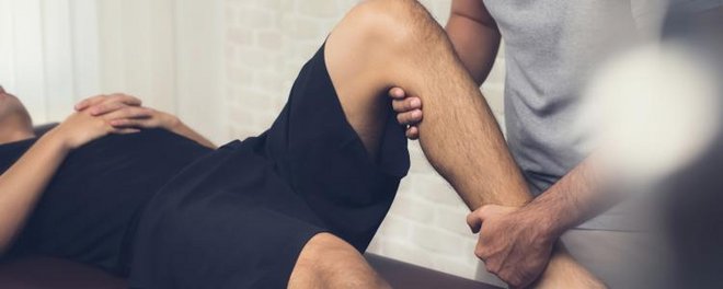 Krankengymnastik nach einem Wadenbeinbruch